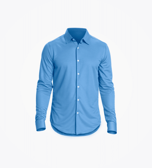 Dark Blue Winter Shirt – Image 3