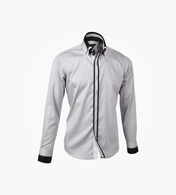 Dark Blue Winter Shirt – Image 2
